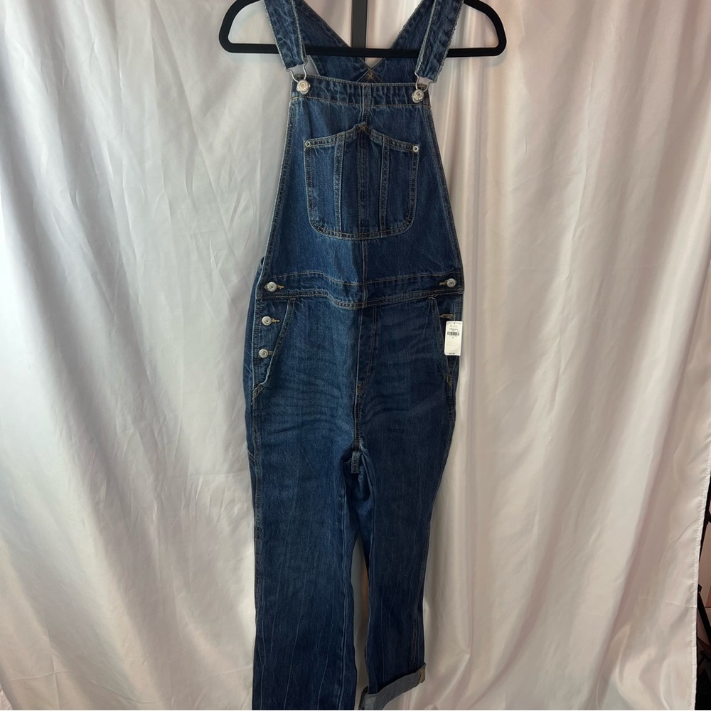 Old Navy Dark Blue Denim Overalls